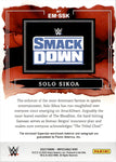 2023 Solo Sikoa Panini Impeccable MAT AUTO 39/75 AUTOGRAPH RELIC #EM-SSK Friday Night Smackdown