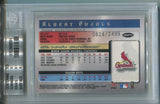 2001 Albert Pujols Fleer Futures ROOKIE 0824/2499 RC BGS 8.5 #224 St. Louis Cardinals 8091