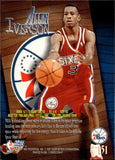 1996-97 Allen Iverson Skybox Z-FORCE ROOKIE RC #151 Philadelphia 76ers HOF