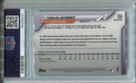 2020 Yordan Alvarez Topps Chrome SEPIA ROOKIE RC PSA 10 #200 Houston Astros 9242