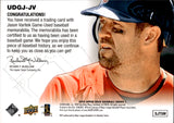 2010 Jason Varitek Upper Deck Series 1 GAME JERSEY RELIC #UDGJ-JV Boston Red Sox