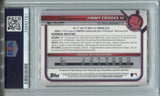 2022 Jimmy Crooks III Bowman Chrome Draft 1ST BOWMAN PURPLE REFRACTOR AUTO 204/250 AUTOGRAPH PSA 10 #CDA-JCS St. Louis Cardinals 7721