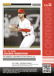 2021 Kramer Robertson Panini Contenders ROOKIE AUTO AUTOGRAPH #CA-KR St. Louis Cardinals