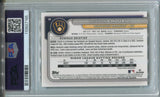 2024 Jackson Chourio Bowman Chrome Mega Box YELLOW REFRACTOR ROOKIE 34/75 RC PSA10 #69 Milwaukee Brewers 7185