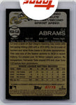 2022 CJ Abrams Topps Heritage REAL ONE RED INK ROOKIE AUTO 51/73 AUTOGRAPH RC #ROA-CJA Washington Nationals