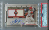 2024 Brendan Donovan Topps Museum Collection SIGNATURE SWATCHES DUAL JERSEY AUTO 015/299 AUTOGRAPH RELIC PSA 8 #BD St. Louis Cardinals 8977
