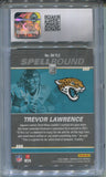 2022 Trevor Lawrence Donruss Elite GREEN SPELLBOUND CGC 9 #SB-TL2 Jacksonville Jaguars 2006