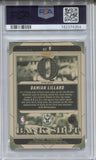 2024-25 Damian Lillard Panini Mosaic BLUE BANK SHOT 027/199 PSA 10 #9 Milwaukee Bucks 4354