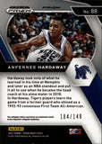 2021 Anfernee Hardaway Panini Prizm Draft Picks PURPLE CRACKED ICE 104/149 #88 Orlando Magic