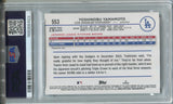 2024 Yoshinobu Yamamoto Topps Series 2 ROOKIE RC PSA 10 #553 Los Angeles Dodgers 6403