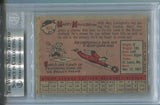 1958 Harry Hanebrink Topps BAS AUTHENTIC AUTO AUTOGRAPH #454 Milwaukee Braves 8141