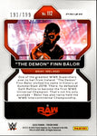 2022 "The Demon" Finn Balor Panini Prizm WWE BLUE 191/199 #112 Monday Night Raw