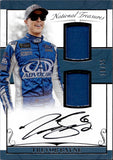 2017 Trevor Bayne Panini National Treasures NASCAR DUAL FIRE SUIT AUTO 10/25 AUTOGRAPH RELIC #DFS-TB AdvoCare