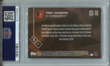 2017 Trey Mancini Topps Now OFF-SEASON ROOKIE PSA 10 #OS-16 Baltimore Orioles 2564