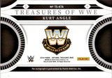 2024 Kurt Angle Panini National Treasures WWE TREASURES OF WWE AUTO 80/99 AUTOGRAPH #TS-KTA WWE Legend