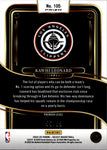 2024-25 Kawhi Leonard Panini Select PREMIER LEVEL BLACK SHIMMER 55/99 #105 Los Angeles Clippers