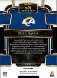 2023 Puka Nacua Panini Select RED WHITE AND BLUE CONCOURSE DIE CUT ROOKIE RC #56 Los Angeles Rams
