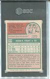 1975 Robin Yount Topps ROOKIE RC SGC 5.5 #223 Milwaukee Brewers HOF 1759