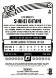 2018 Shohei Ohtani Donruss Optic RATED ROOKIE (PITCHING) #180 Anaheim Angels