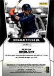 2018 Ronald Acuna Jr. Panini The National VIP ROOKIE RC #96 Atlanta Braves 1