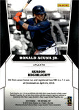 2018 Ronald Acuna Jr. Panini The National VIP ROOKIE RC #96 Atlanta Braves 1