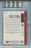 2001 Albert Pujols Upper Deck ROOKIE RC BGS 9 #295 St. Louis Cardinals 6666