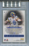 2023 Matthew Stafford Panini Prestige XTRA POINTS GREEN 135/199 BGS 9 #176 Los Angeles Rams 2054