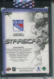 2025-26 Vincent Trocheck Upper Deck Clear Cut STARSCAPE AUTO AUTOGRAPH #SA-VT New York Rangers