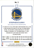 2021-22 Stephen Curry Panini Photogenic #3 Golden State Warriors
