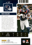 2021 Nico Collins Panini Contenders ROOKIE VARIATION PLAYOFF TICKET AUTO 20/49 AUTOGRAPH RC #127 Houston Texans