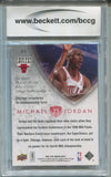 2009-10 Michael Jordan Upper Deck MJ LEGACY COLLECTION GOLD BCCG 10 #80 Chicago Bulls HOF 3429