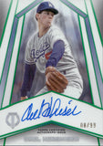 2026 Orel Hershiser Topps Tribute GREEN REFRACTOR PILLAR OF THE GAME AUTO 08/99 AUTOGRAPH #PTGA-OH Los Angeles Dodgers