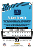 2018 Saquon Barkley Panini Donruss BLUE PRESS PROOF RATED ROOKIE RC #306 New York Giants