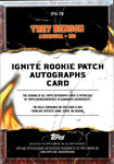 2025 Trey Benson Topps Resurgence ROOKIE IGNITE DUAL JERSEY AUTO 035/125 AUTOGRAPH RELIC RC #IPA-TB Arizona Cardinals