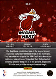2024-25 Tyler Herro Jimmy Butler Bam Adebayo Panini Origins NUCLEUS 062/115 #8 Miami Heat
