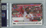 2023 Jordan Walker Topps Now ROOKIE FIRST HOMER RC PSA 10 #54 St. Louis Cardinals 1938