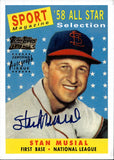 2001 Stan Musial Topps TEAM TOPPS LEGENDS AUTO AUTOGRAPH #TT-SM St. Louis Cardinals HOF *NRMT*