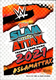 2021 Fabian Aichner Topps Chrome WWE Slam Attax ORANGE REFRACTOR 02/25 #17 Monday Night Raw