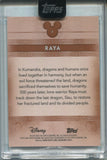2025 Raya Topps Chrome Disney Minted SILVER WAVE REFRACTOR 012/100 #7 Raya and the Dragon