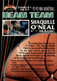 1992-93 Shaquille O'Neal Topps Stadium Club SP MEMBERS ONLY BEAM TEAM ROOKIE RC #21 Orlando Magic HOF