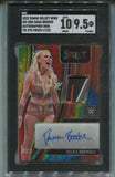 2022 Dana Brooke Panini Select WWE TIE DYE SHIRT AUTO 17/25 AUTOGRAPH RELIC SGC 9.5/10 #AM-DBK Monday Night Raw 6881