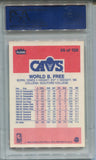 1986-87 World B. Free Fleer PSA 8 #35 Cleveland Cavaliers 4969
