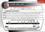 2025 Chen-Wei Lin Bowman Chrome PROSPECTS PURPLE 1ST BOWMAN 057/199 #BCP-141 St. Louis Cardinals