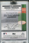 2022 Freddie Freeman Topps Industry Conference AUTO 07/15 AUTOGRAPH #A-FF Atlanta Braves