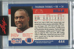 2023 Thurman Thomas Leaf Pro Set Memories AUTO 56/81 AUTOGRAPH #444 Buffalo Bills HOF