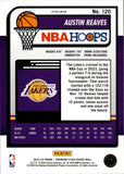 2023-24 Austin Reaves Panini NBA Hoops Premium Stock BLUE PULSAR 61/75 #120 Los Angeles Lakers