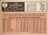 1966 Jim Bunning Topps #435 Philadelphia Phillies BV $40 2