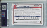 2021 Dylan Carlson Bowman ROOKIE PSA 10 #35 St. Louis Cardinals 0915