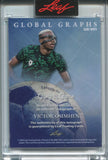 2026 Victor Osimhen Leaf Glory of the Game PLATINUM BLUE GLOBAL GRAPHS AUTO 01/10 AUTOGRAPH #GR-VO1 Nigeria