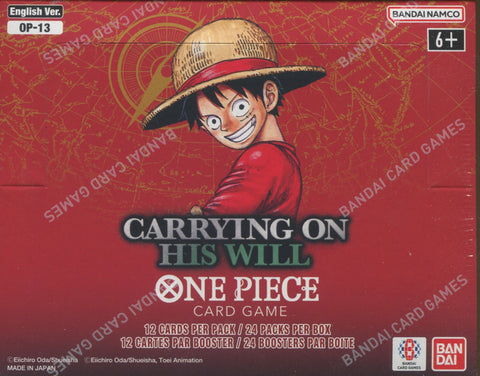 One Piece Carrying on His Will, Booster Box *RELEASES 11/7*